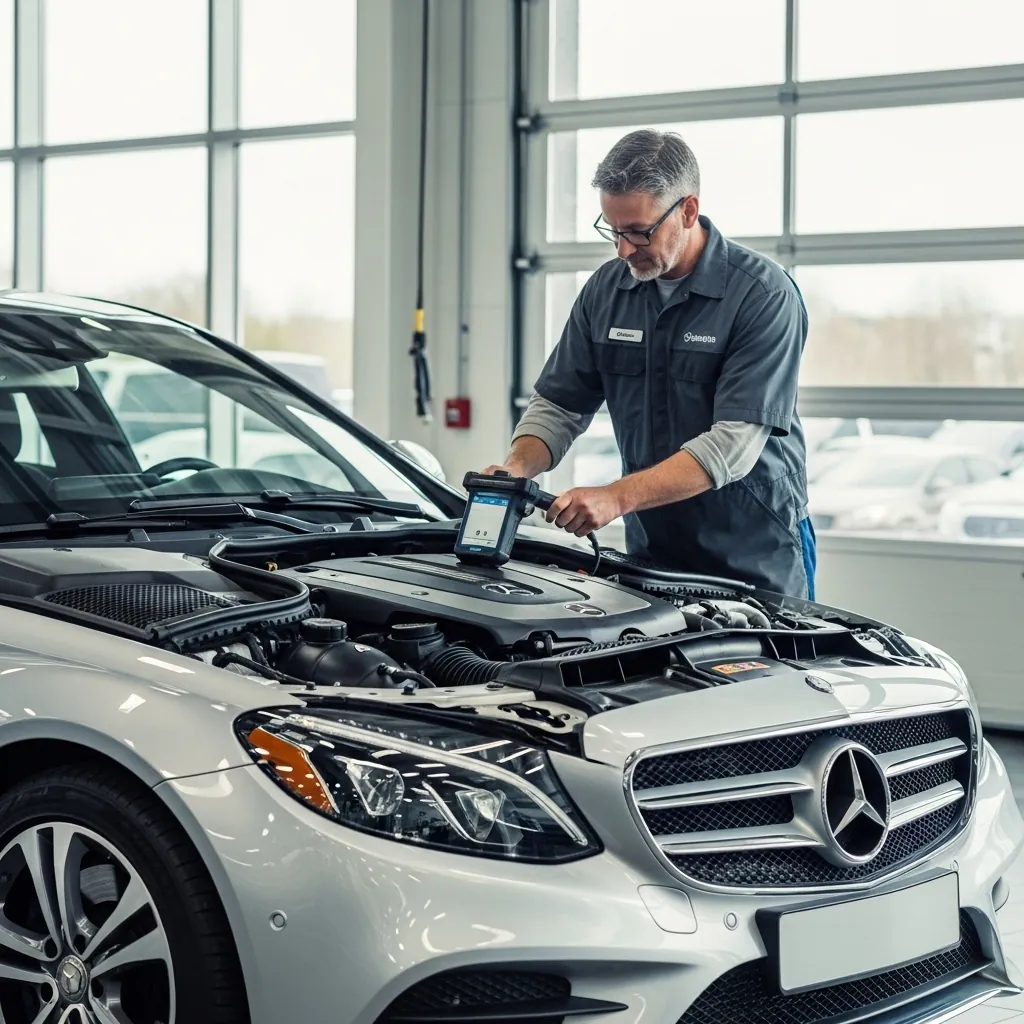 Mercedes z salonu: kompleksowy przegląd przedzakupowy